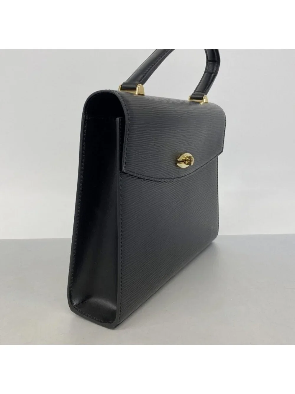 Louis Vuitton Handbag Epi Malesherbes Noir